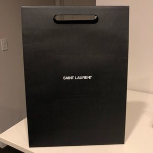 Saint Laurent Paper Shopping Bag